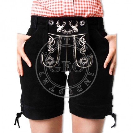 High Quality New Arrival Fashion Leather Lederhosen Dress For Women